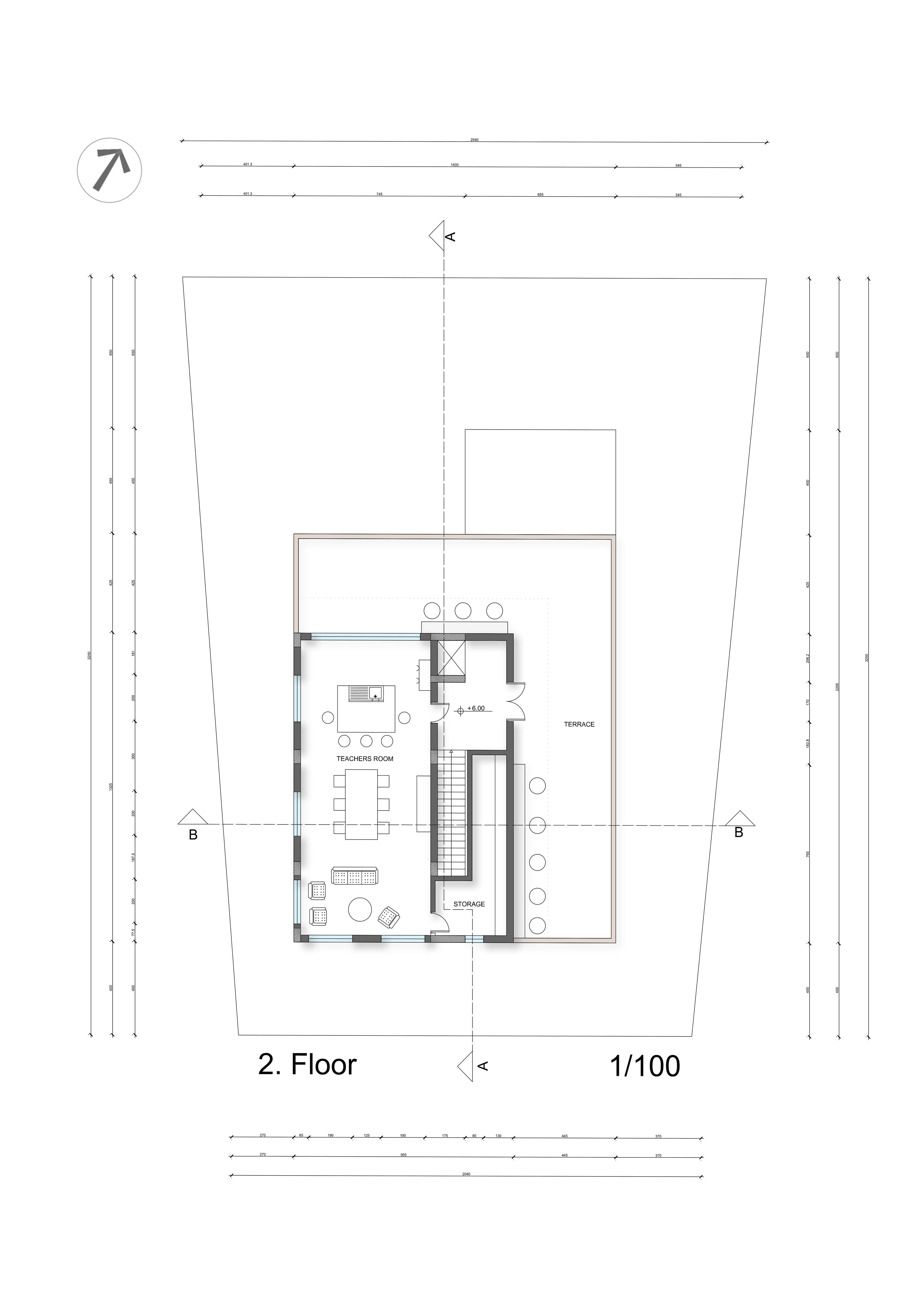 Third floor plan