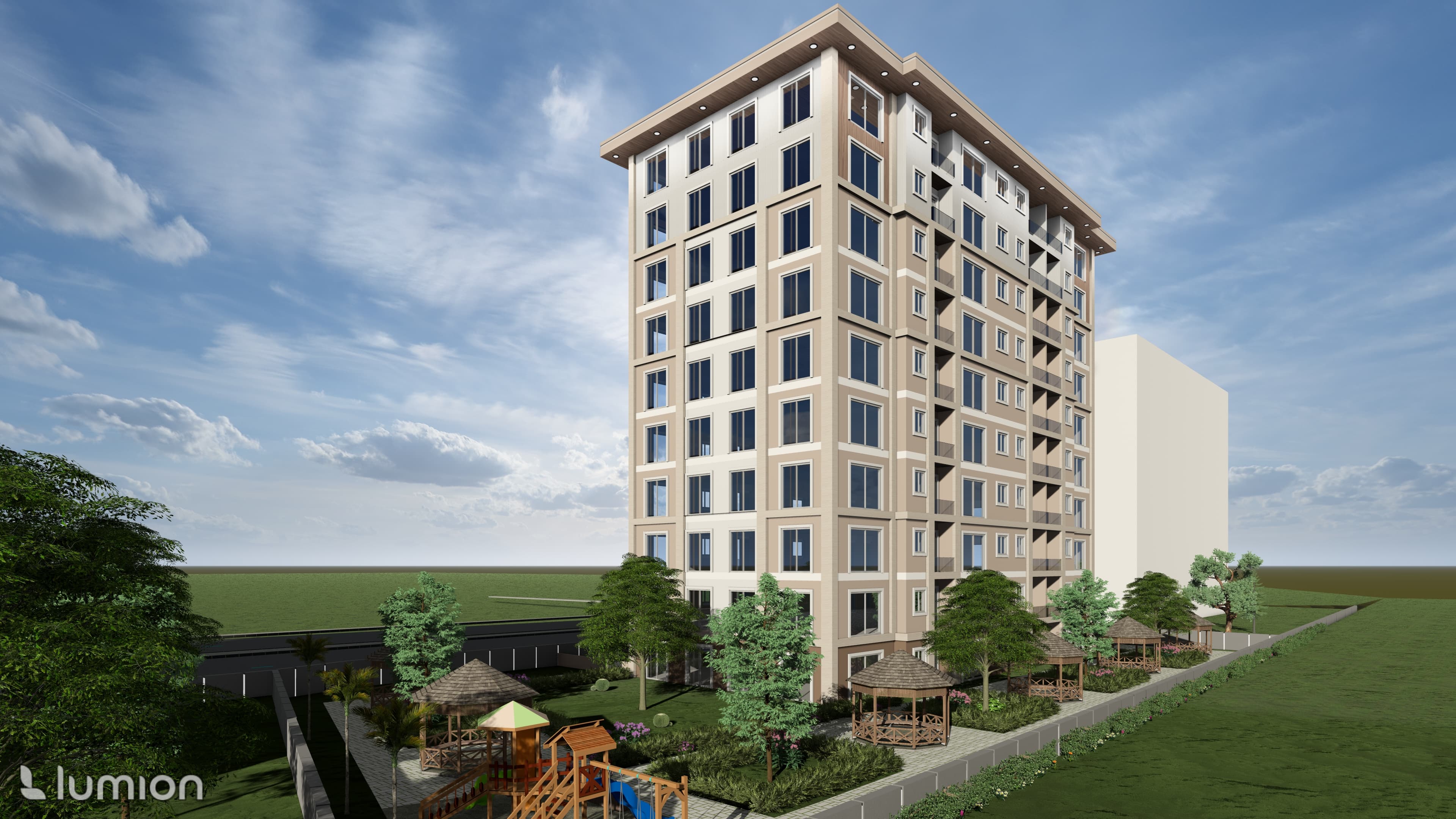 Büyükçekmece model view 3